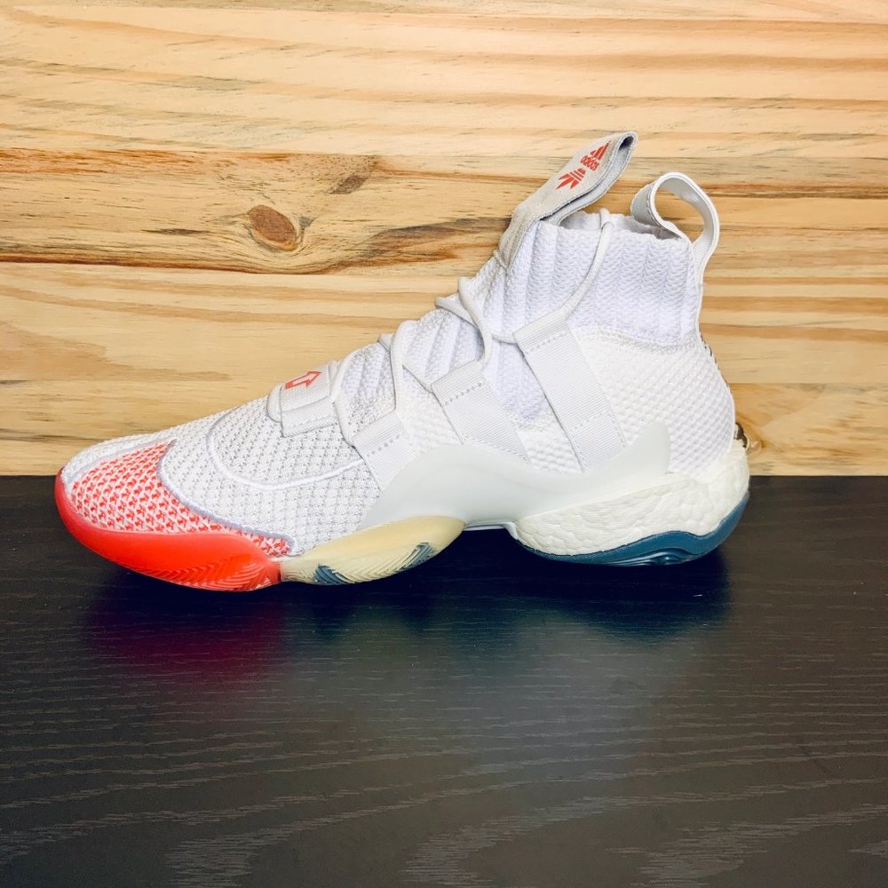 New Adidas Crazy BYW X Cloud Basketball Shoes - Picture 5 of 8